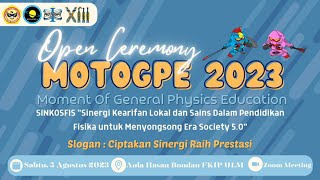 Pembukaan MOTOGPE XIII 2023