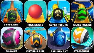 Going Balls, Action Balls, GyroSphere Trials, Ball Game 3D, Rollance, City Ball Run, Ball Run Sky… screenshot 3
