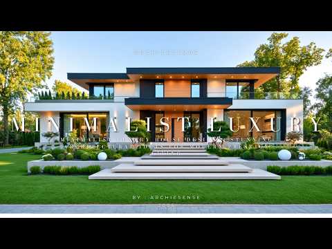 Prestige Minimalist Luxury Homes – Beautiful Modern House Designs for Elegant Living