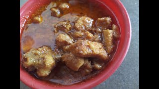 spicy chicken curry in electric kettle....