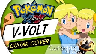 Pokémon XY The Series - V-Volt (OPENING 1) (Guitar Cover by Guitarrista de Atena) chords