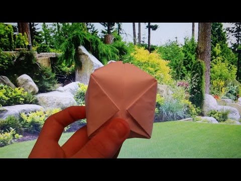 როგორ გავაკეთოთ ქაღალდის წყლის ბომბი / How To Make Paper Water Bomb