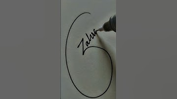 Signature learn।  #shortsfeed #easysignature #shorts #calligraphy #creativesignature