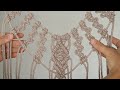 DIY Macrame Tutorial: Centre Design for your Macrame Wall Hanging!