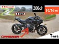 Test un compresseur transforme ce 1000cc en 1400cc  kawasaki z h2 de 2020