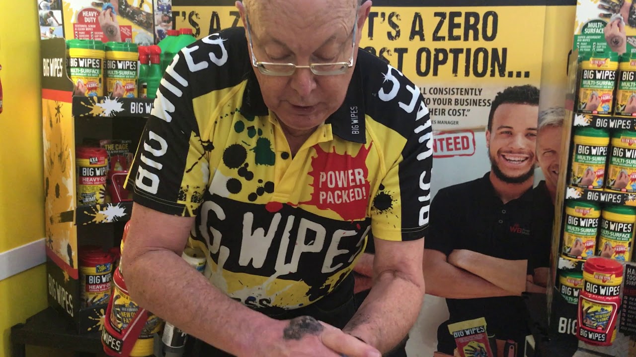 BIG WIPES DEMO - TOOLFAIR/PLUMBEXPO 2019 