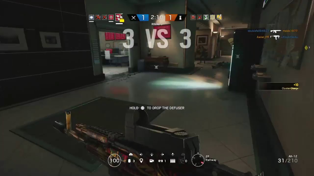 Rainbow Six Siege live gameplay - YouTube