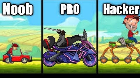 NOOB VS PRO VS HACKER | 800 SUBSCRIBERS SPECIAL VIDEO | HILL CLIMB RACING 2