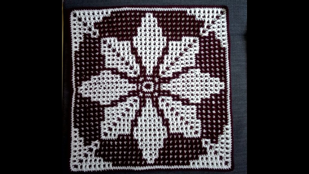 Квадрат крючком 