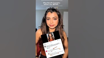 Benefit Cosmetics noticed my brows?! 😭🔥Here’s my 2-step secret using their viral brow products! 👀