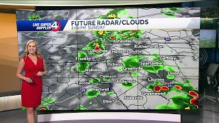 Videocast: Latest rain timeline