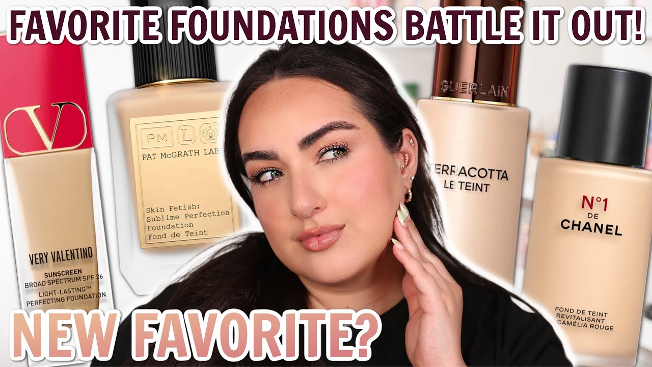 My Top 5 Mid- To High-End Foundations • Yolanda Jeftha