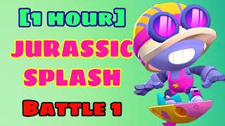 [1 hour] Brawl Stars OST "Jurassic Splash" Battle 1