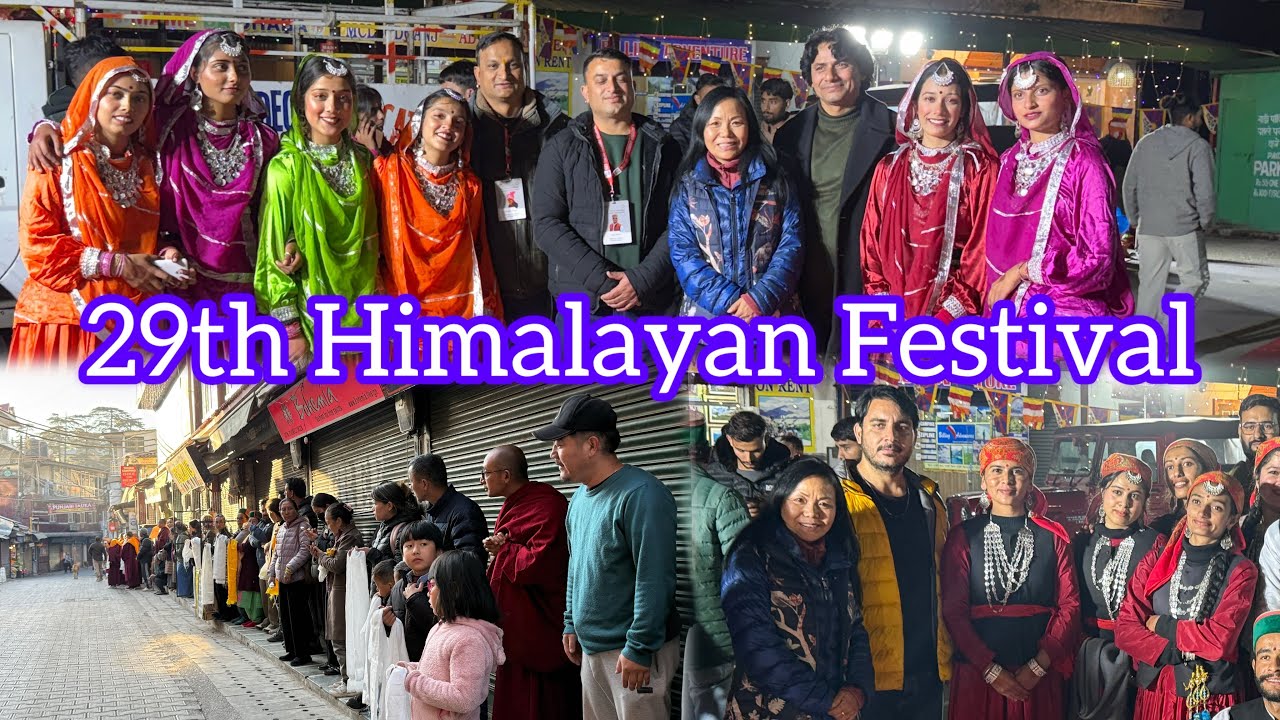 Himalayan Festival organized by Indo-Tibetan Friendship Organization Dharamsala #tibetanvlogger 