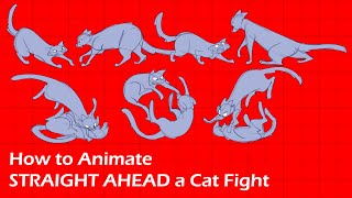 How to Animate STRAIGHT AHEAD a Cat Fight