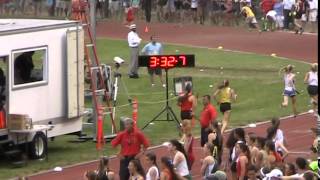 20140604 NJ SMOC Girls 4x800 2nd heat Northern Highlands