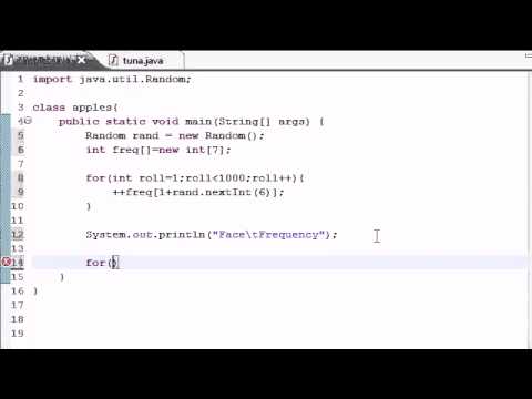 Part 30: Java Programming Tutorial - Array Elements as Counters