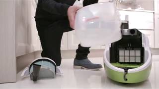 POLTI Vaporetto Lecoaspira - water vacuum cleaner: the double power of nature