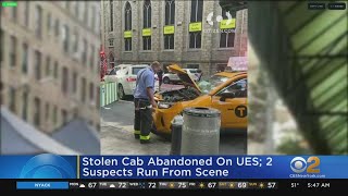 2 Suspects Wanted For Stealing Taxi Cab