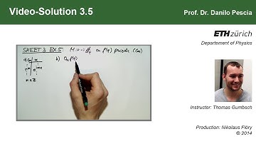Group Theoretical Methods in Solid State Physics, Video-Solution 3.5