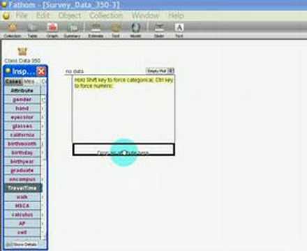 Fall 2007 Lab 2: Dot plot and histogram
