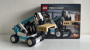 Building Lego Technic 2in1 Set 42133 Telehandler | Technic | ASMR | Unboxing
