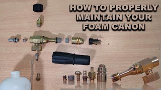 Repairing Series | Foam Canon maintenance & repairing