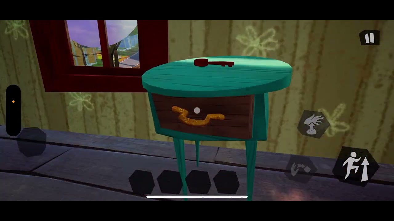 Hello neighbor dışarısı 1 bölümü oynuyoruz 