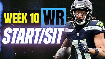 Week 10 WR START/SIT Every Match Up Analysis 🚨 MUST-Play or Bench Players (2025 Fantasy Football)