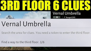 Where winds meet - find a way to the third floor (6 clue locations) | vernal umbrella quest guide