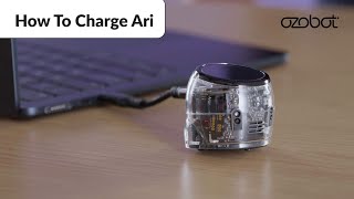 How to Charge Ari | Ozobot Ari Charging Instructions