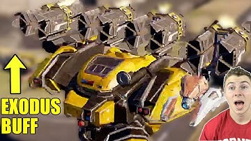 The EXODUS Got A BUFF [More Rockets]  - The Arthur Destroyer Build | Behemoth Exodus