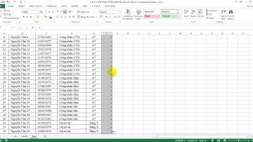 CHÈN DÒNG TRỐNG XEN KẼ MỖI DÒNG DỮ LIỆU TRONG EXCEL