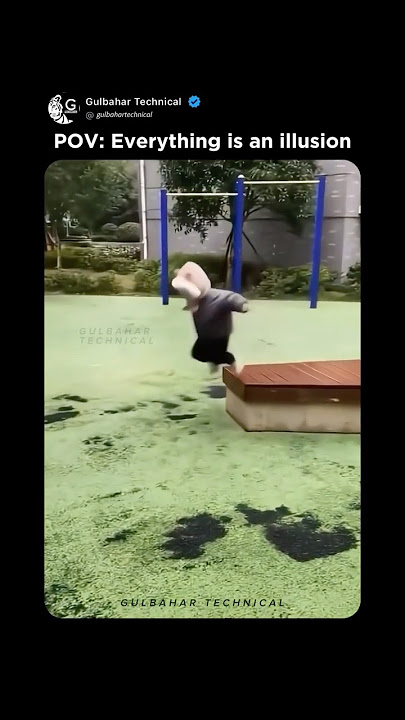 Everything is illusion - Mind‑blown scene 🤯  | Lake, road, pool – all icy illusions captured! 😮