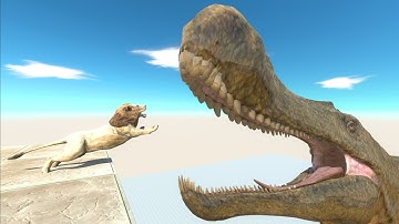 New Giant Crocodile Swallows the every unit - Animal Revolt Battle Simulator