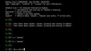 Basic Concept about Object, Values, Aliasing and Cloning in Python Wealth