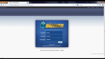 Video Tutorial Aplikasi Login SIMAS (Sistem Informasi Manajemen Sekolah)