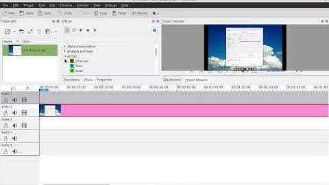 Kdenlive Video Editor in Linux Mint 18.3 - Download and Review