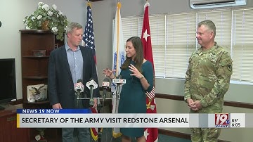 Army Secretary Explains Redstone Arsenal