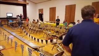 Outlaw Pinewood Derby Car with CO2 super fast at 0.981 seconds!