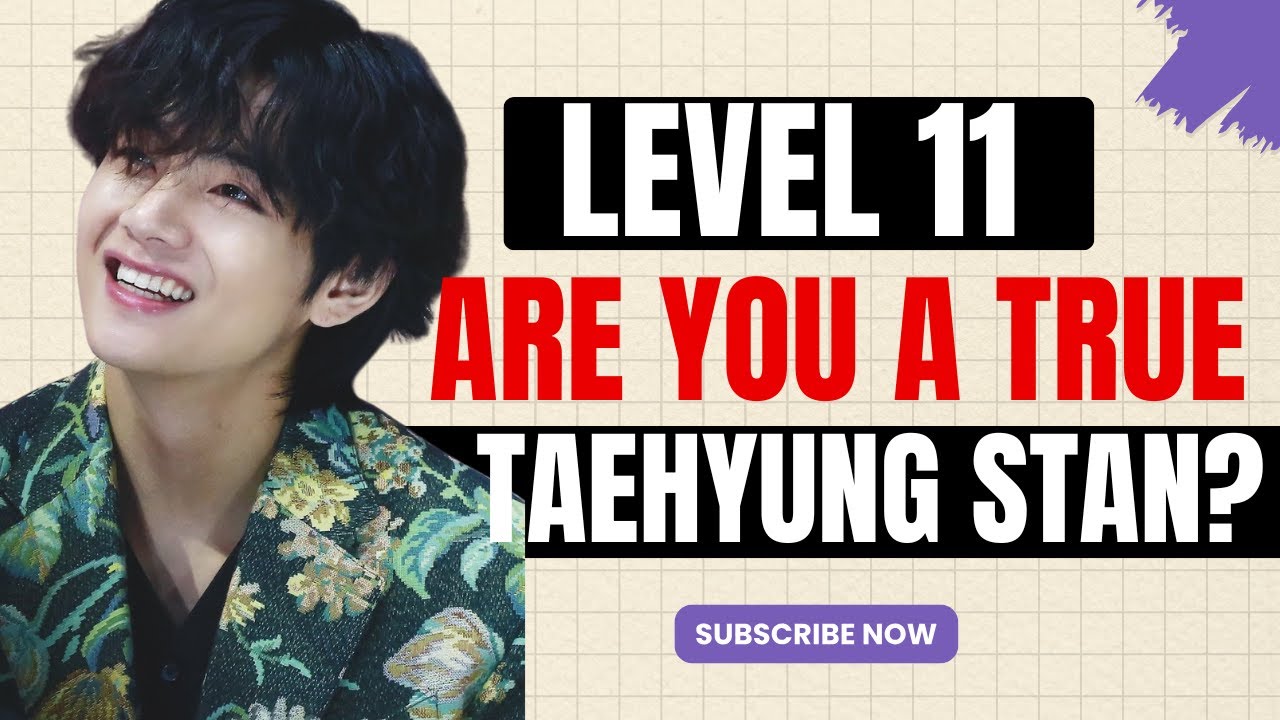 BTS V Quiz Level 11 | Only Real ARMYs Can Pass This Ultimate Kim