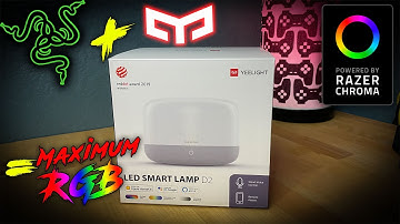 Yeelight LED Smart Lamp D2 with Razer Chroma RGB | Maximum RGB Potential