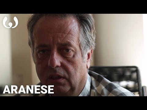 Josèp speaking Aranese