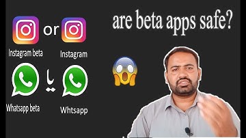 what is the difference between beta and normal apps?