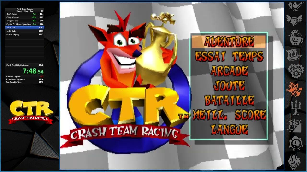 Crash Team Racing Crystal + Crash Cup [1815] UD10 YouTube