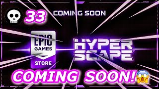 HYPER SCAPE - COMING SOON TO EPIC STORE!😱 + INSANE 33 KILL CROSSPLAY GAMEPLAY!😱 (HYPER SCAPE PC)