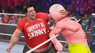 Nikocado Avocado vs. Patrick Star 🤼 | WWE 2022