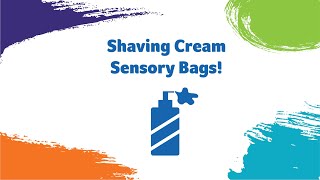 Shaving Cream Sensory Bags