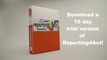 Reporting4act Powered by Stonefield Query