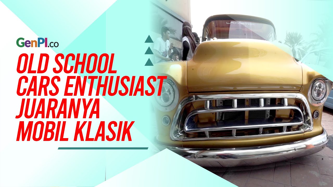 Old School Cars Enthusiast Pamer Deretan Mobil Klasik di Jakarta Auto